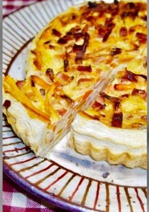 家庭で簡単に出来る！人参が主役のキッシュ-レシピのメイン写真