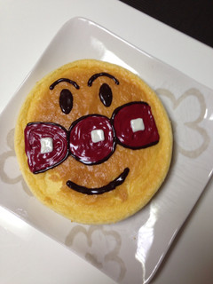 スフレチーズケーキ*アンパンマン-レシピのメイン写真