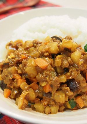 ヘルシー!大豆のお肉のベジドライカレー-レシピのメイン写真