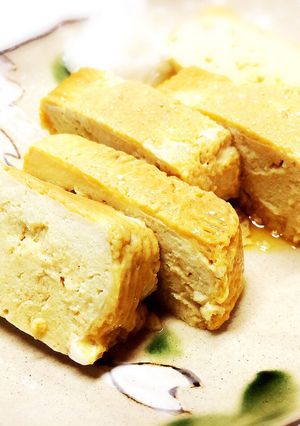 マジック♪豆腐が巨大だし巻き卵に大変身♪-レシピのメイン写真