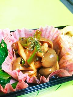 簡単!しめじのケチャップ炒め-レシピのメイン写真