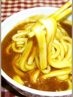 カレー研究会!残りのカレーでカレーうどん-レシピのメイン写真