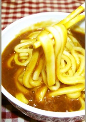 カレー研究会！残りのカレーでカレーうどん-レシピのメイン写真