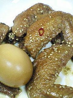 手羽先と卵の中華風甘辛煮-レシピのメイン写真