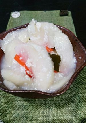 大根のべったら漬け(がっくら漬け)-レシピのメイン写真