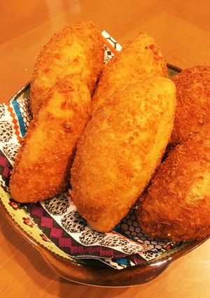 ☆カリッとモチっとカレーパン☆-レシピのメイン写真