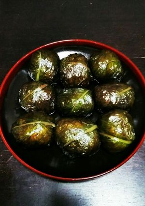冷凍たかなで熊野めはり寿司-レシピのメイン写真