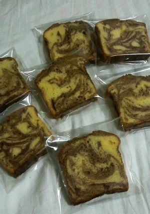 マーブルチョコパウンドケーキ-レシピのメイン写真