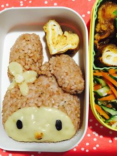 簡単!キャラ弁!サンリオのマイメロディー-レシピのメイン写真