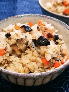 冷凍しいたけで《しいたけの混ぜご飯》-レシピのメイン写真