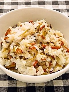 発芽米のきんぴら混ぜご飯-レシピのメイン写真
