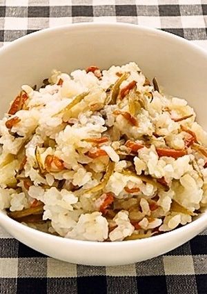 発芽米のきんぴら混ぜご飯-レシピのメイン写真