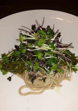 美味しい！ヘルシーメカブ蕎麦（２人分）-レシピのメイン写真