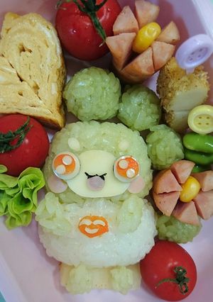 ♪キャラ弁♪ヒミツのここたま♪ゲラチョ♪-レシピのメイン写真