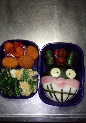バイキンマン弁当-レシピのメイン写真