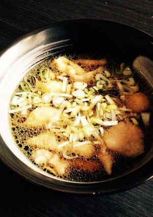 鶏皮で蕎麦つゆ-レシピのメイン写真
