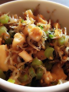 ご飯がすすむ!しらすと大根の葉の炒め物-レシピのメイン写真