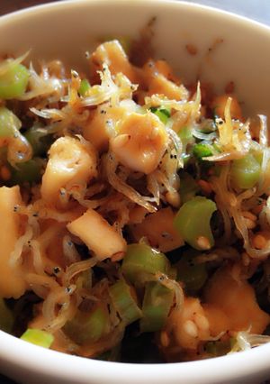 ご飯がすすむ！しらすと大根の葉の炒め物-レシピのメイン写真