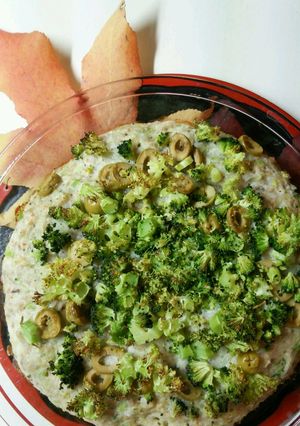 鶏つくねとブロッコリーのビックバーグ!-レシピのメイン写真