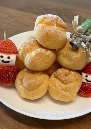 簡単！いちごサンタのクリスマスデザート-レシピのメイン写真