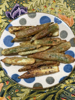 オクラの揚げ焼き-レシピのメイン写真