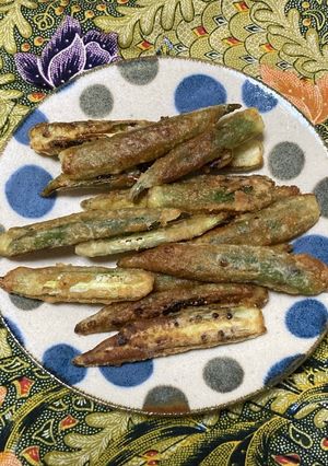 オクラの揚げ焼き-レシピのメイン写真