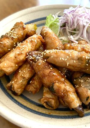 ごま香る豚ナス巻き　栄養バランス最強！-レシピのメイン写真