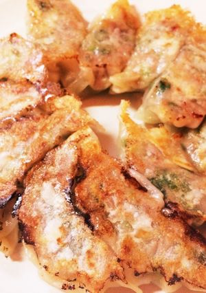 大好き!簡単!コリアンダー餃子-レシピのメイン写真