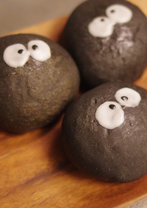 まっくろくろすけパン-レシピのメイン写真