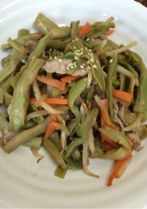 山くらげと冷蔵庫の余り物炒め-レシピのメイン写真