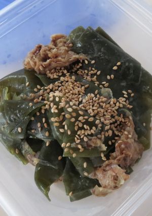 出汁済み昆布と出汁済み鰹節の副菜-レシピのメイン写真