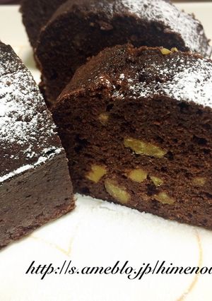 【糖質制限中】おからココアパウンドケーキ-レシピのメイン写真