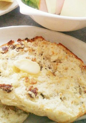 簡単朝食に☆イースト不要のお手軽パン♪-レシピのメイン写真