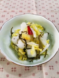 柚子・昆布入り♡白菜の浅漬け♪-レシピのメイン写真