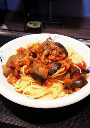 大豆のお肉で☆なすのボロネーゼ-レシピのメイン写真
