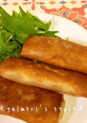 食べたらコロッケ?!なチーズin春巻-レシピのメイン写真