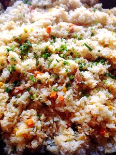 ホットプレートでわいわいチャーハン-レシピのメイン写真