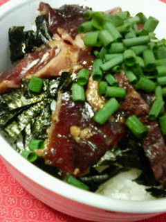 我が家で好評☆カツオ漬け丼♪♪-レシピのメイン写真