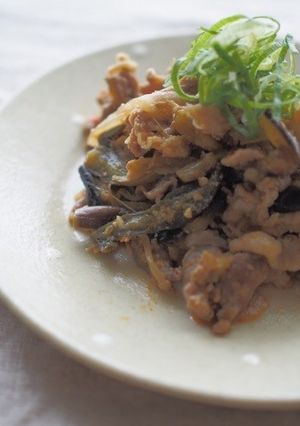 なすと豚肉のピリ辛味噌炒め-レシピのメイン写真