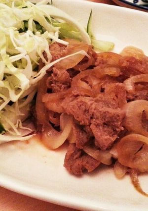 ご飯が進む！大豆のお肉でしょうが焼き-レシピのメイン写真