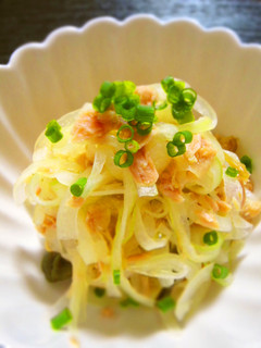 玉ねぎとツナの和え物-レシピのメイン写真