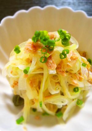 玉ねぎとツナの和え物-レシピのメイン写真