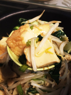 麺つゆオンリー!厚揚げと小松菜キノコ副菜-レシピのメイン写真