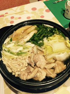 鶏鍋-レシピのメイン写真