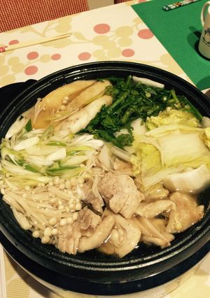 鶏鍋-レシピのメイン写真