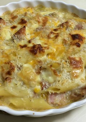 ガッツリ体育会系ぶんぶんマミーのグラタン-レシピのメイン写真