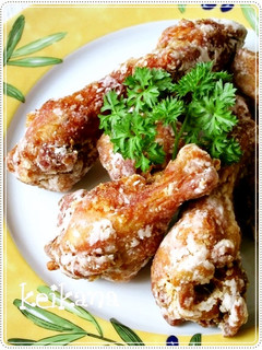 下味はレンジで☆手羽元のから揚げ♪-レシピのメイン写真