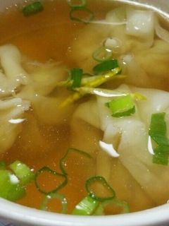 体温まるツナ入小籠包風あっさりスープ-レシピのメイン写真