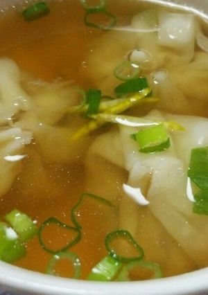 体温まるツナ入小籠包風あっさりスープ-レシピのメイン写真