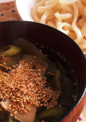簡単♡絶品♡コクのある肉汁うどん-レシピのメイン写真